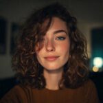 Smiling blonde woman sharing her 19 lbs weight-loss testimonial.