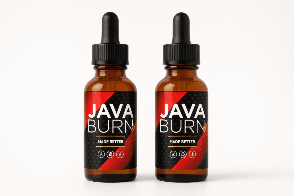 Java Burn 2-bottle set – weight loss support coffee drops with natural ingredients