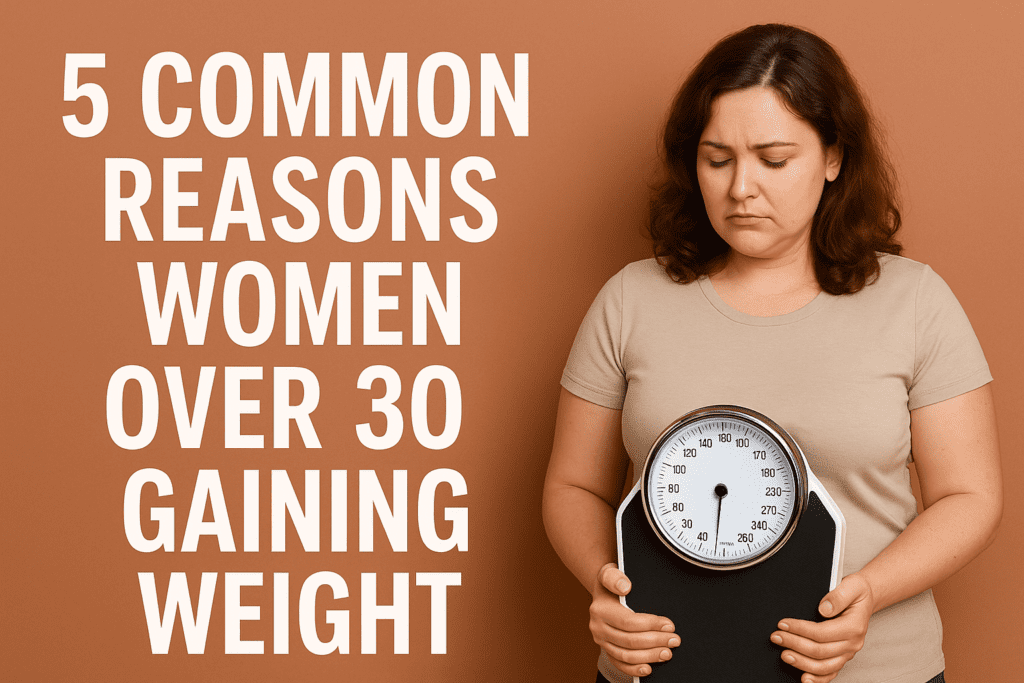 women over 30 gaining weight